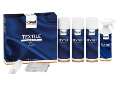 Textile Protection Set XL | Geschikt voor zowel reinigen als impregneren van uw stoffen bank | Leer-onderhoud.nl